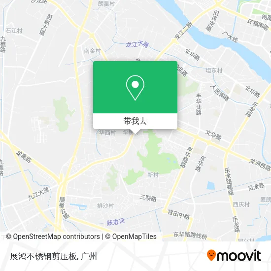 展鸿不锈钢剪压板地图