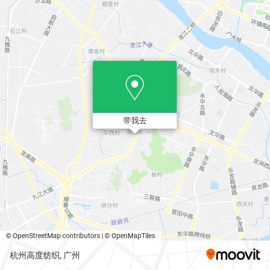杭州高度纺织地图