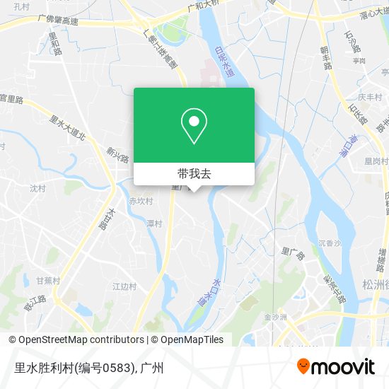 里水胜利村(编号0583)地图