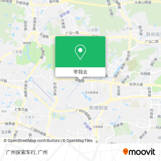 广州探索车行地图