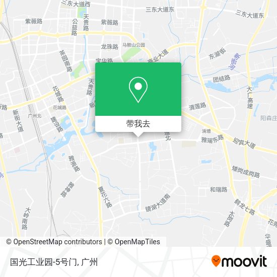 国光工业园-5号门地图