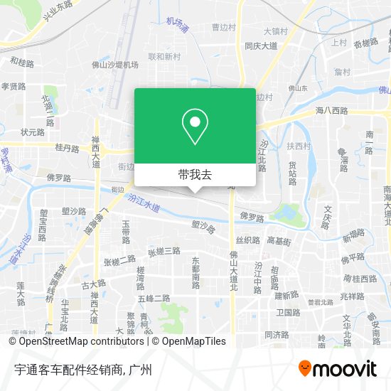 宇通客车配件经销商地图