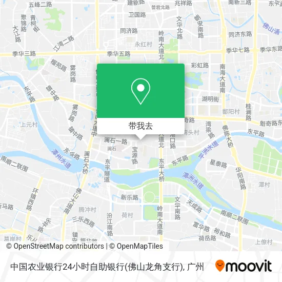 中国农业银行24小时自助银行(佛山龙角支行)地图