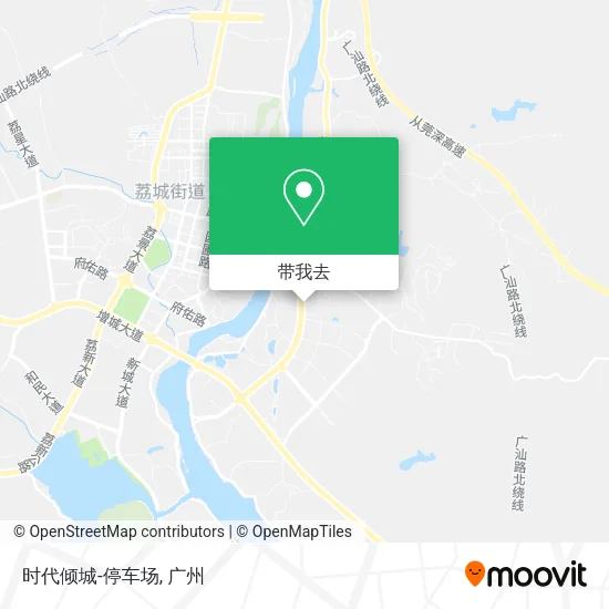 时代倾城-停车场地图