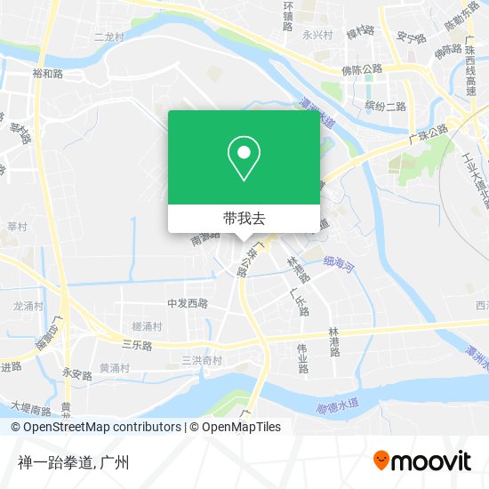 禅一跆拳道地图