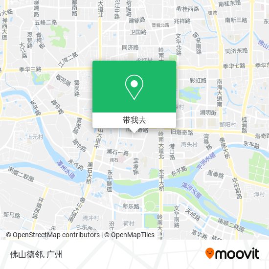 佛山德邻地图