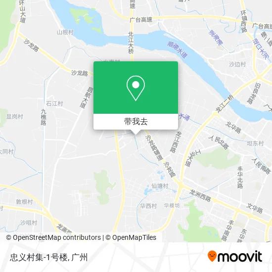 忠义村集-1号楼地图
