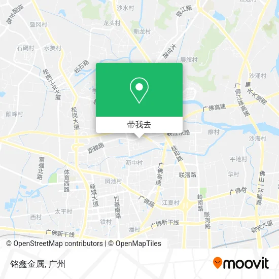 铭鑫金属地图