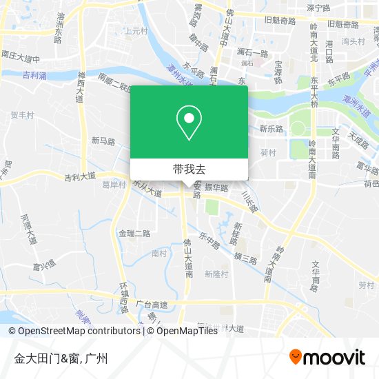 金大田门&窗地图