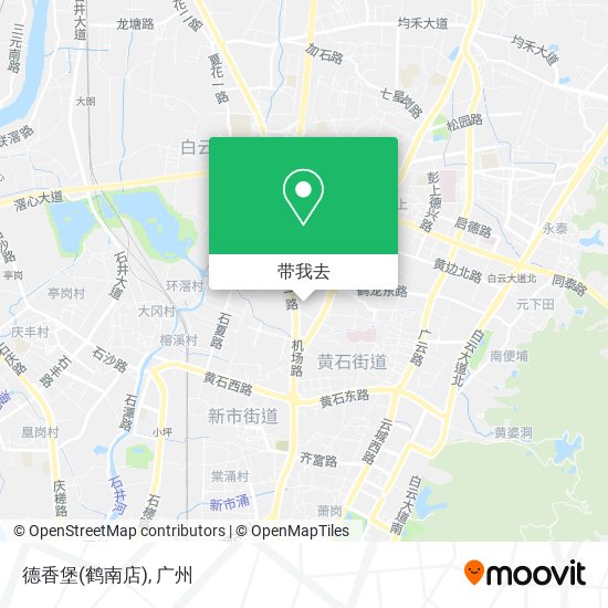 德香堡(鹤南店)地图