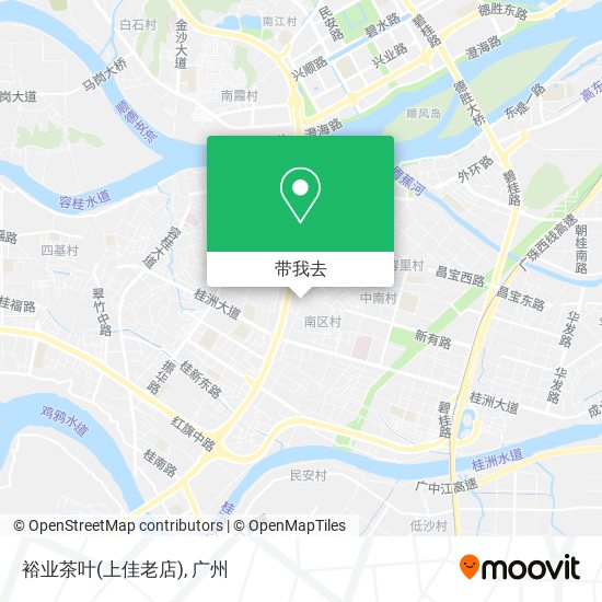 裕业茶叶(上佳老店)地图