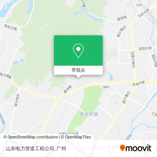 山东电力管道工程公司地图