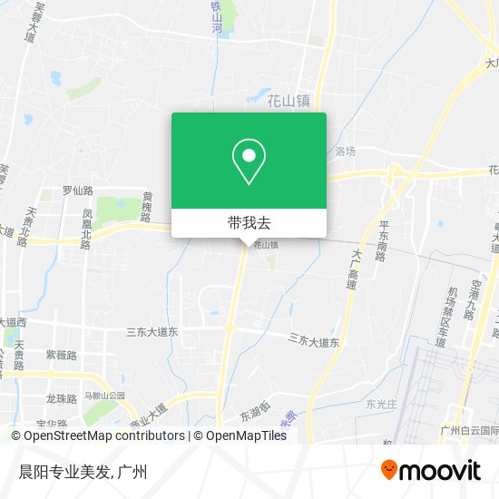晨阳专业美发地图