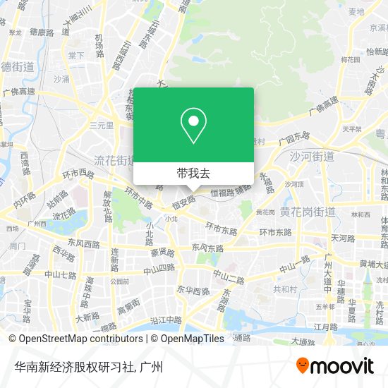 华南新经济股权研习社地图