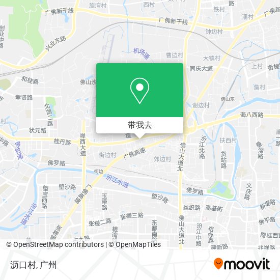 沥口村地图