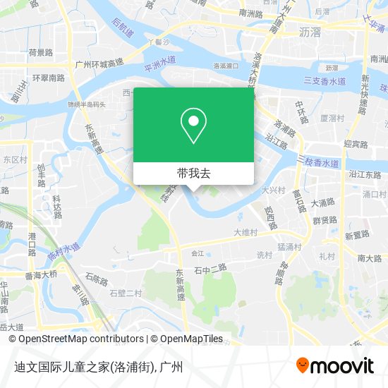迪文国际儿童之家(洛浦街)地图