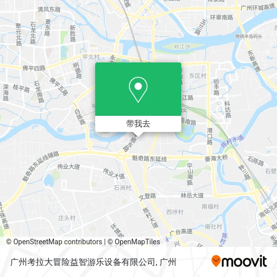 广州考拉大冒险益智游乐设备有限公司地图