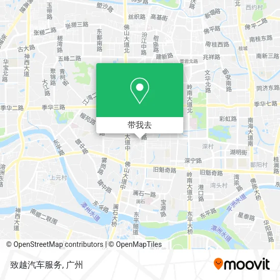 致越汽车服务地图
