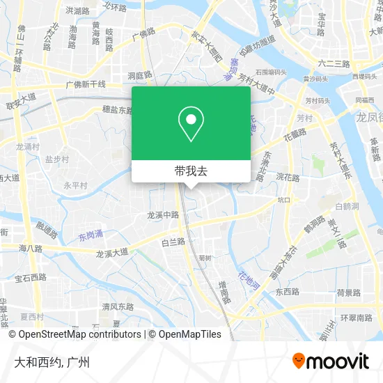 大和西约地图