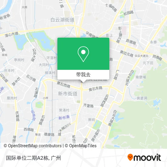 国际单位二期A2栋地图