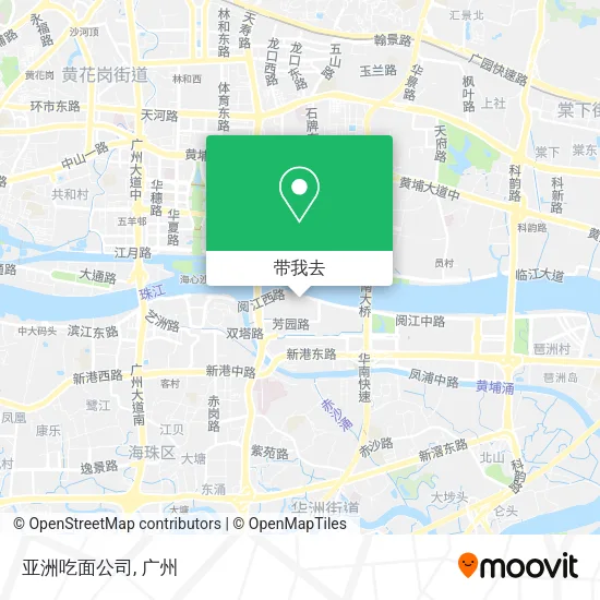 亚洲吃面公司地图