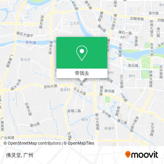 佛灵堂地图