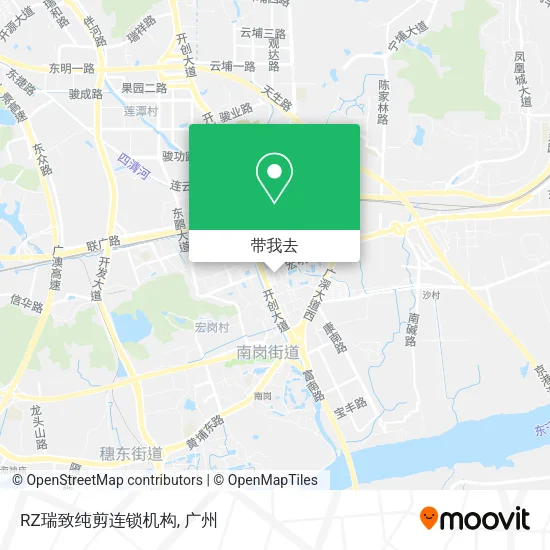 RZ瑞致纯剪连锁机构地图