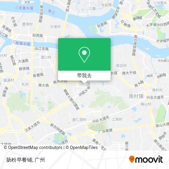 肠粉早餐铺地图