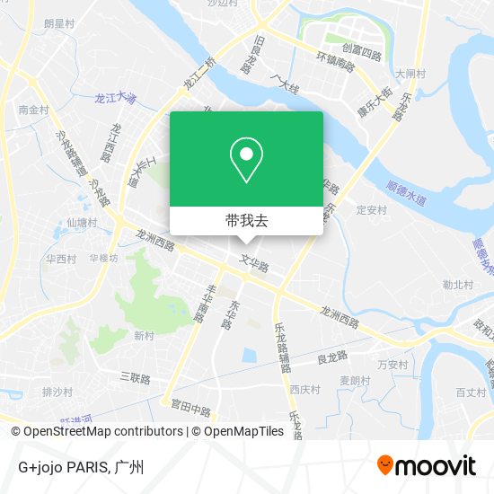 G+jojo PARIS地图