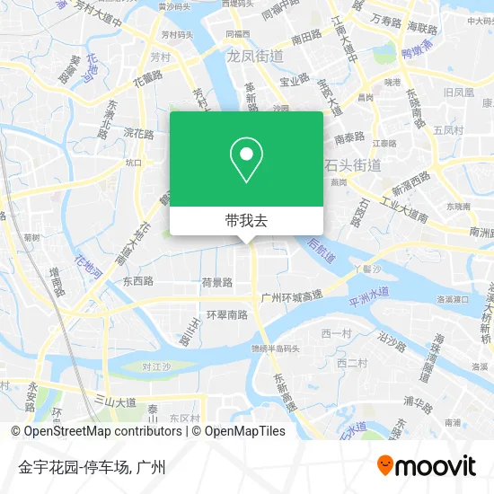 金宇花园-停车场地图