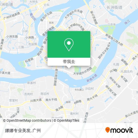 娜娜专业美发地图