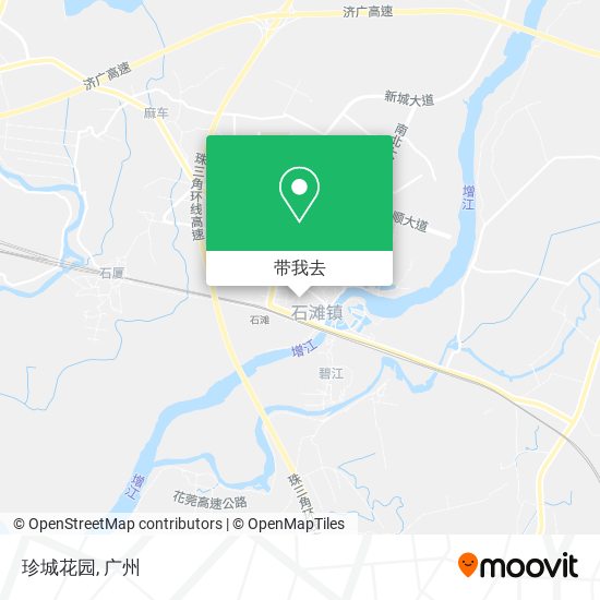 珍城花园地图