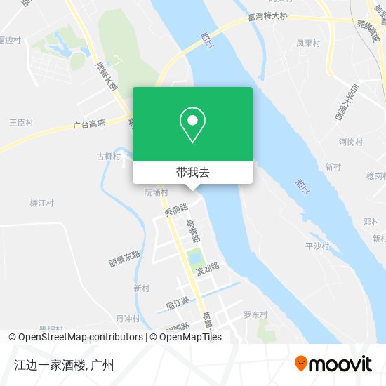 江边一家酒楼地图