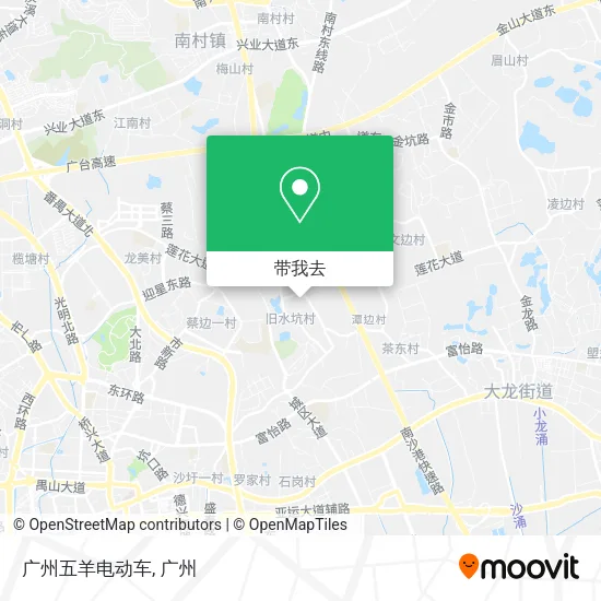 广州五羊电动车地图
