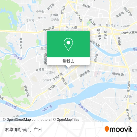 君华御府-南门地图