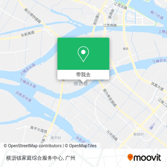 横沥镇家庭综合服务中心地图