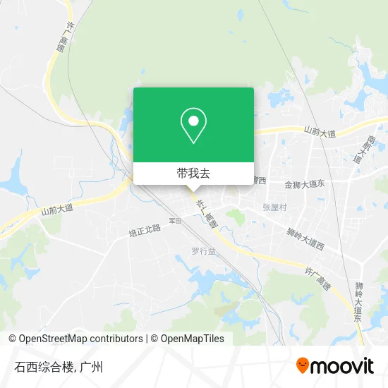 石西综合楼地图