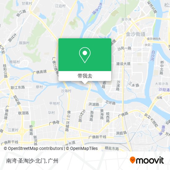 南湾·圣淘沙-北门地图