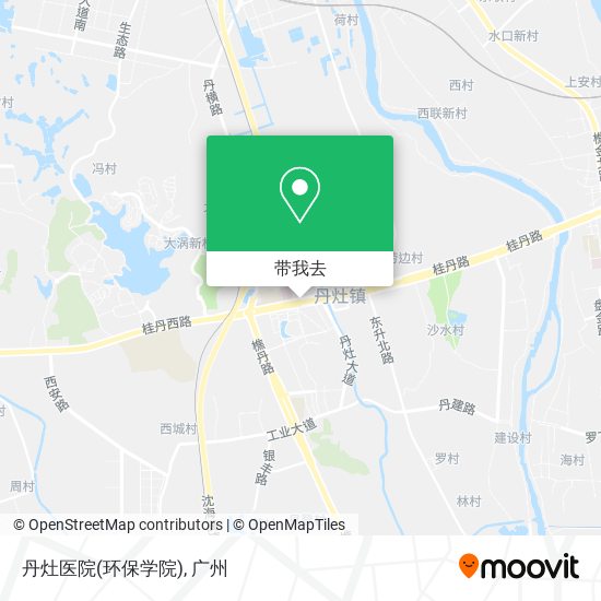 丹灶医院(环保学院)地图