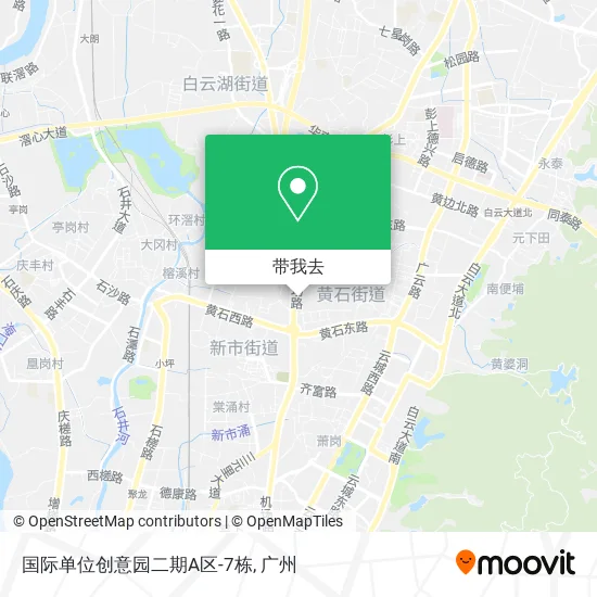 国际单位创意园二期A区-7栋地图