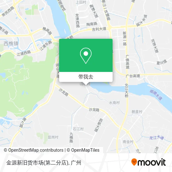 金源新旧货市场(第二分店)地图