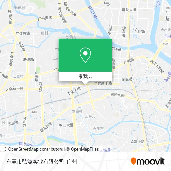 东莞市弘涤实业有限公司地图