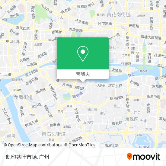 凯印茶叶市场地图