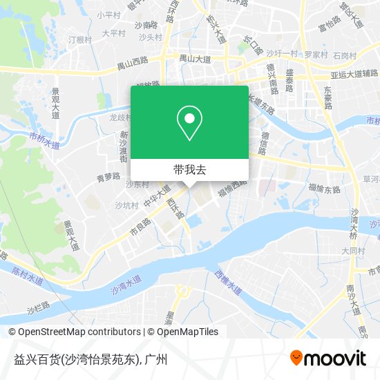 益兴百货(沙湾怡景苑东)地图