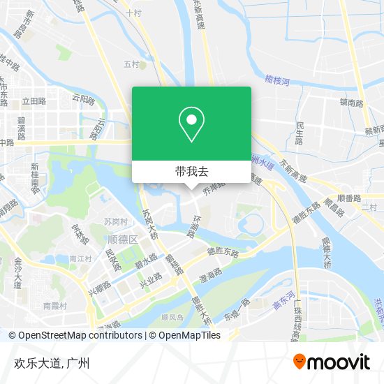 欢乐大道地图