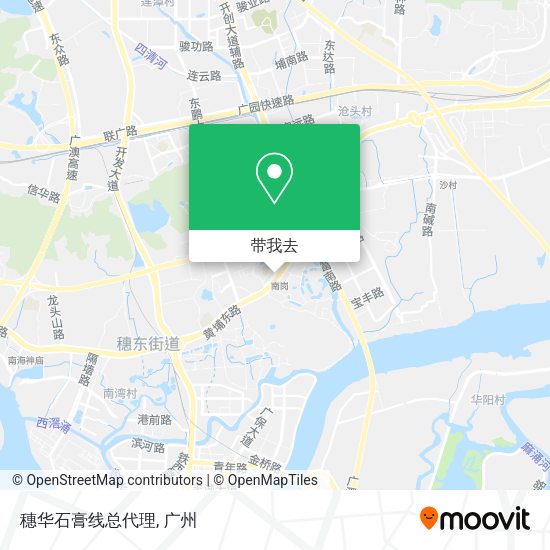 穗华石膏线总代理地图