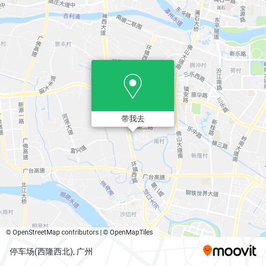 停车场(西隆西北)地图