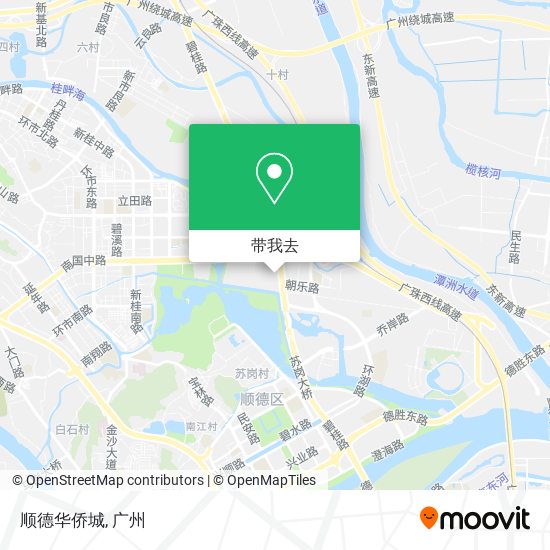 顺德华侨城地图