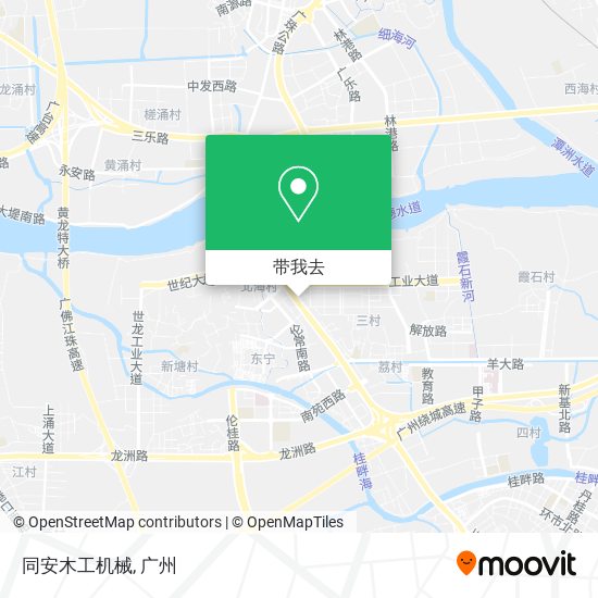同安木工机械地图