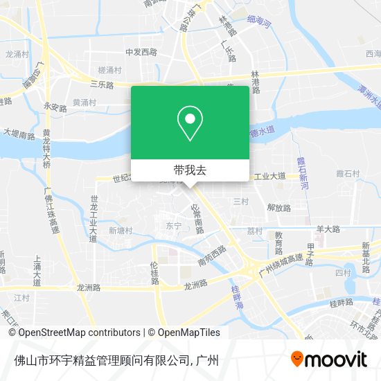 佛山市环宇精益管理顾问有限公司地图